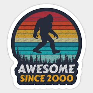 Awesome Since 2000 Sticker